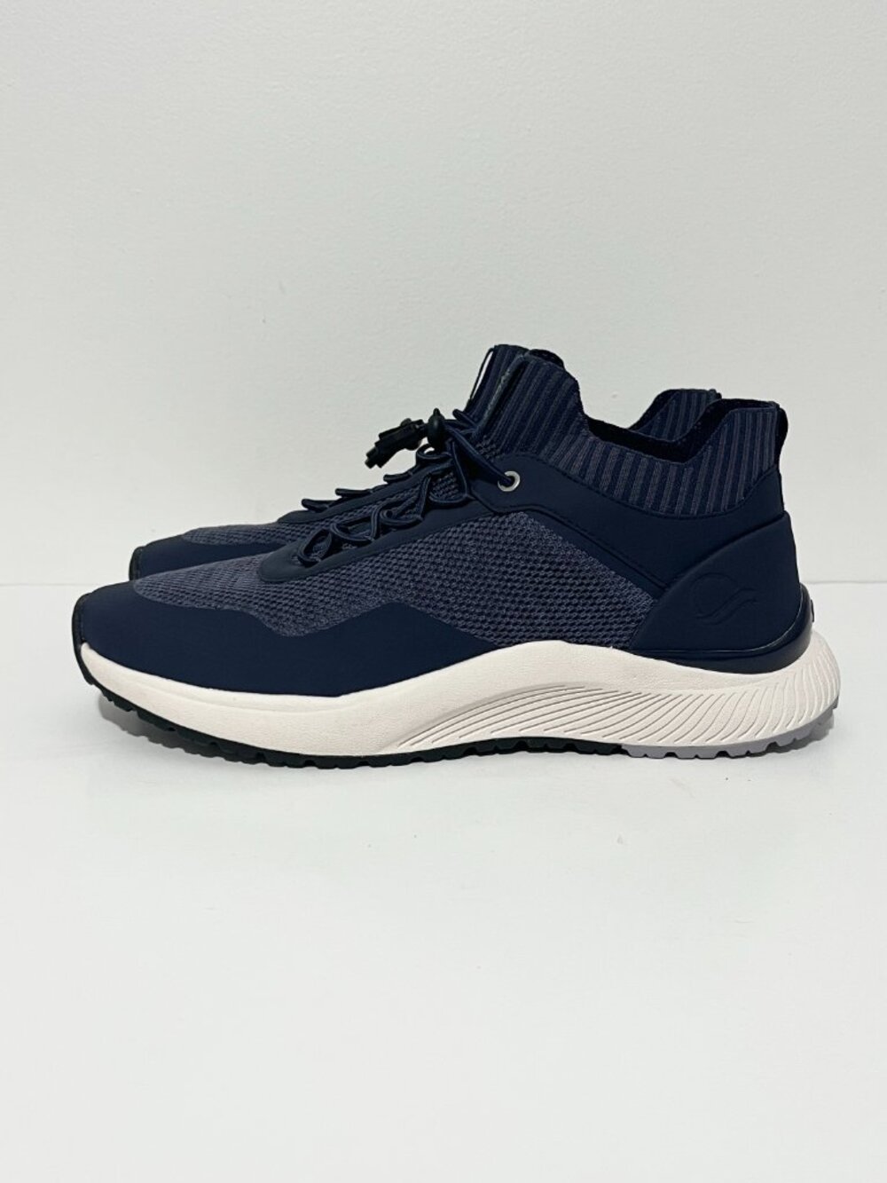 Strole Womens Mirage Athletic Sneakers 7.5 Walking Running Navy Blue Comfort - Picture 2 of 11